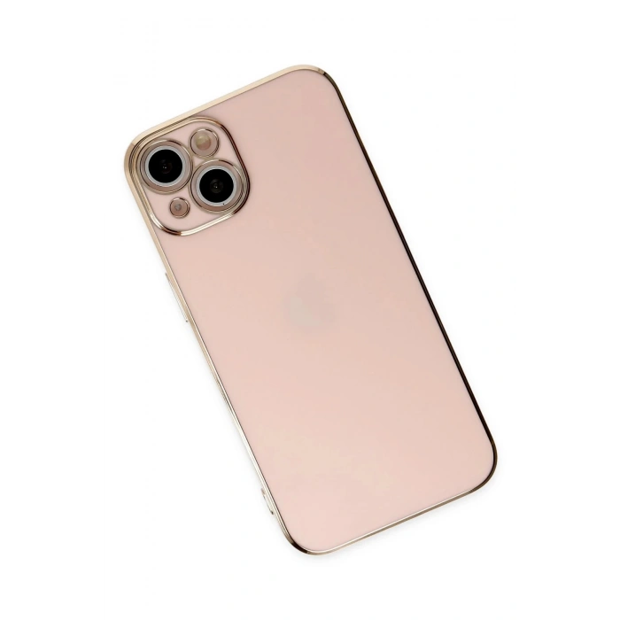 Newface iPhone 14 Kılıf Volet Silikon - Pembe