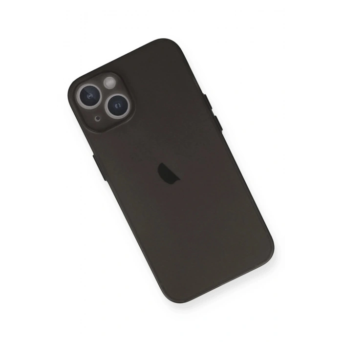 Newface iPhone 14 Plus Kılıf PP Ultra İnce Kapak - Gri