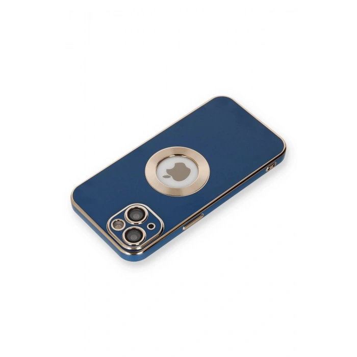 Newface iPhone 14 Plus Kılıf Store Silikon - Mavi