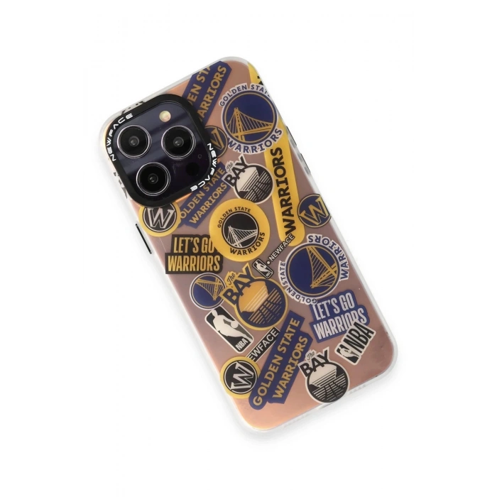 Newface iPhone 14 Pro Kılıf Estoril Desenli Kapak - Estoril - 13