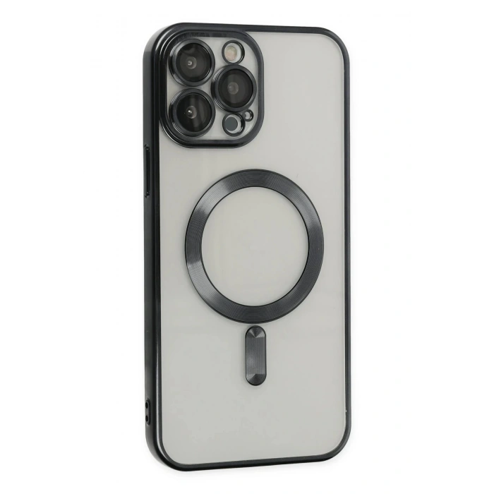 Newface iPhone 14 Pro Kılıf Kross Magneticsafe Kapak - Siyah