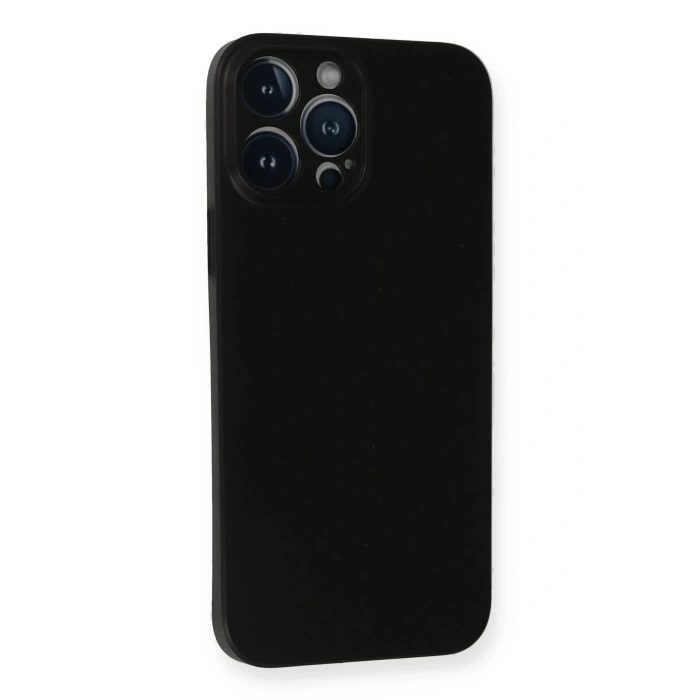 Newface iPhone 14 Pro Kılıf PP Ultra İnce Kapak - Siyah