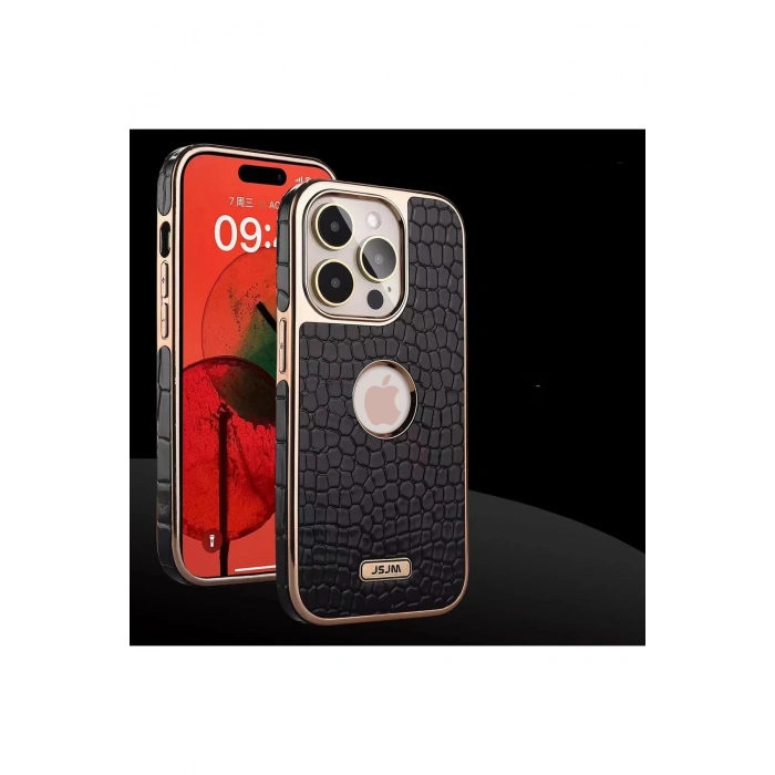 Newface iPhone 14 Pro Kılıf Snake Kapak - Derin Mor