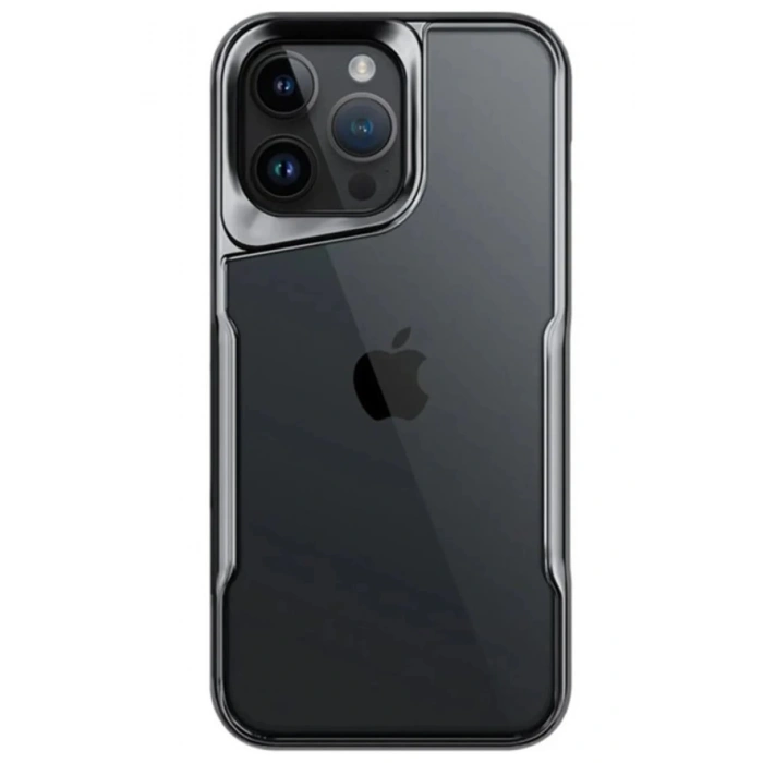 Newface iPhone 14 Pro Max Kılıf Boyi Silikon Kapak - Titan Gri