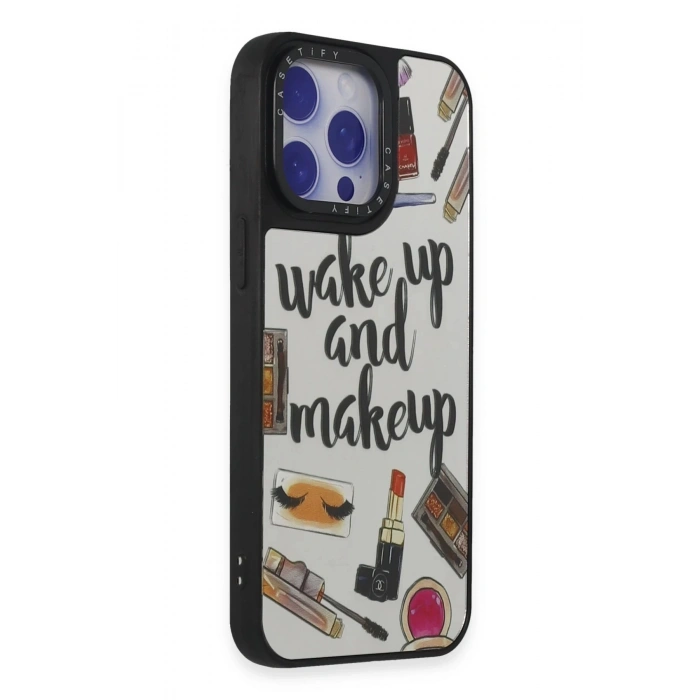 Newface iPhone 15 Pro Kılıf Mirror Desenli Kapak - Mirror - 3