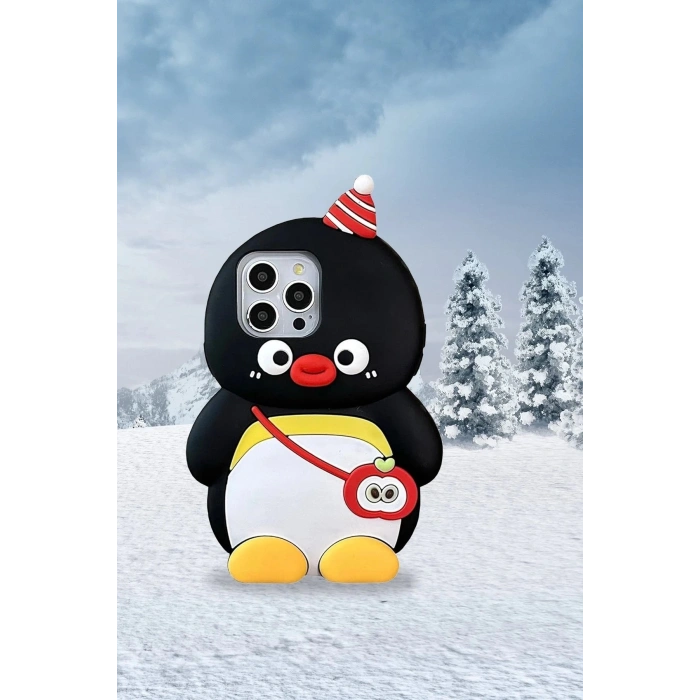 Newface iPhone 15 Pro Kılıf Poky Karakter Silikon Kapak - Desen 12