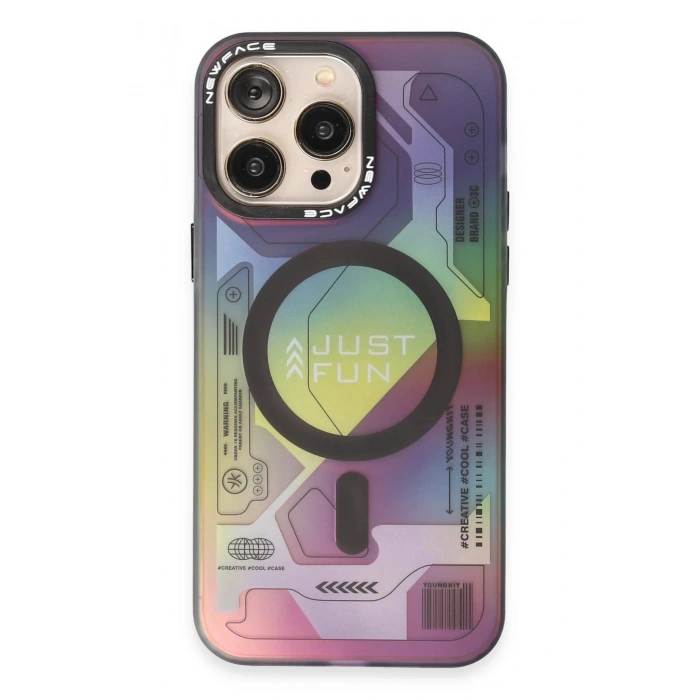 Newface iPhone 15 Pro Kılıf Venüs Magneticsafe Desenli Kapak - Venüs - 2