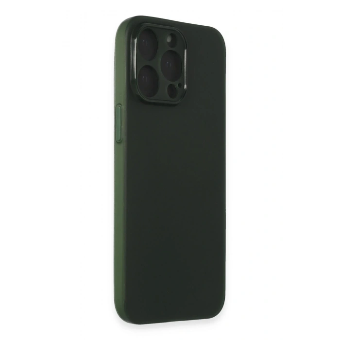 Newface iPhone 15 Pro Max Kılıf Puma Silikon - Yeşil