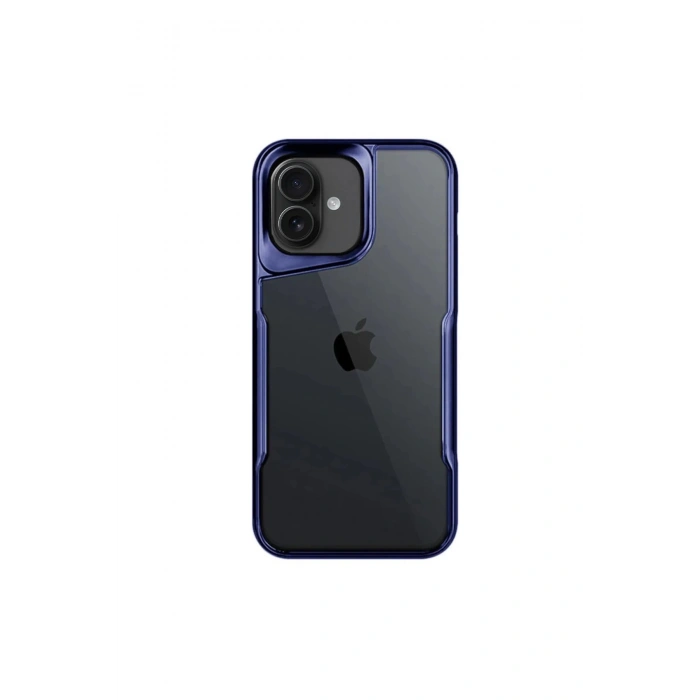 Newface iPhone 16 Kılıf Boyi Silikon Kapak - Lacivert