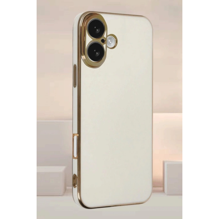 Newface iPhone 16 Kılıf Volet Silikon - Pembe