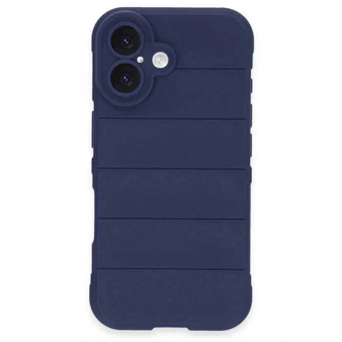 Newface iPhone 16 Plus Kılıf Optimum Silikon - Lacivert