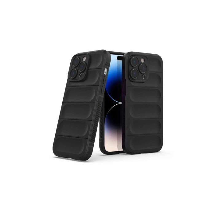 Newface iPhone 16 Pro Max Kılıf Optimum Silikon - Siyah