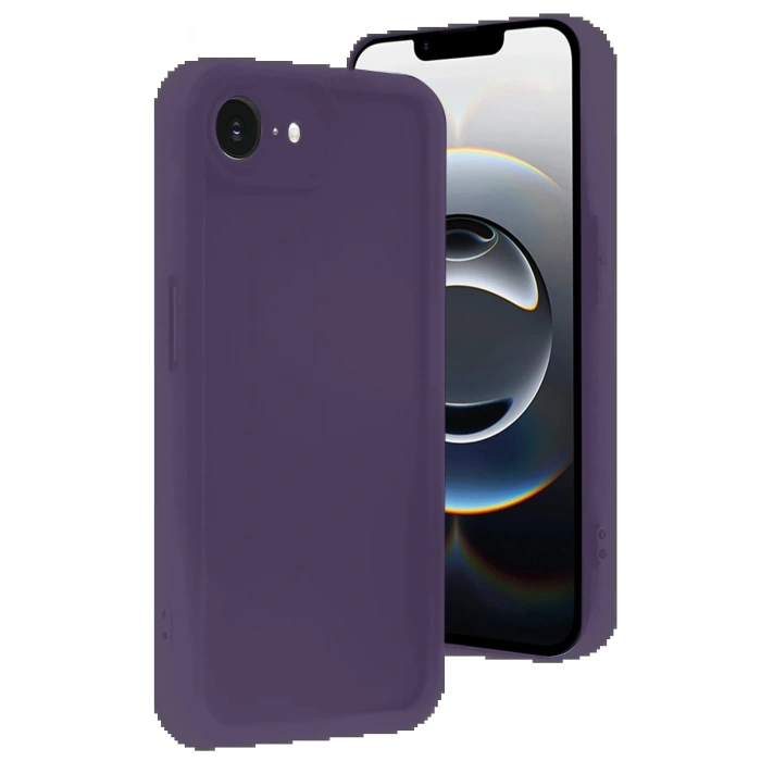 Newface iPhone 16E Kılıf Viera Silikon - Mor