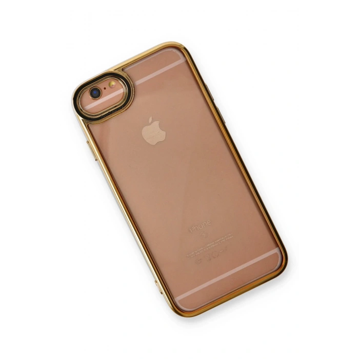 Newface iPhone 6 Kılıf Liva Lens Silikon - Siyah