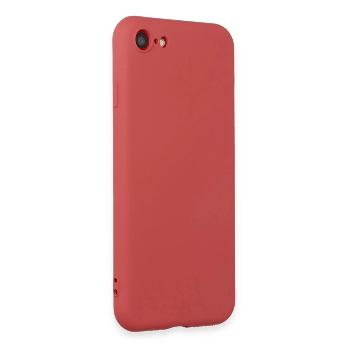 Newface iPhone 7 Kılıf First Silikon - Kiremit