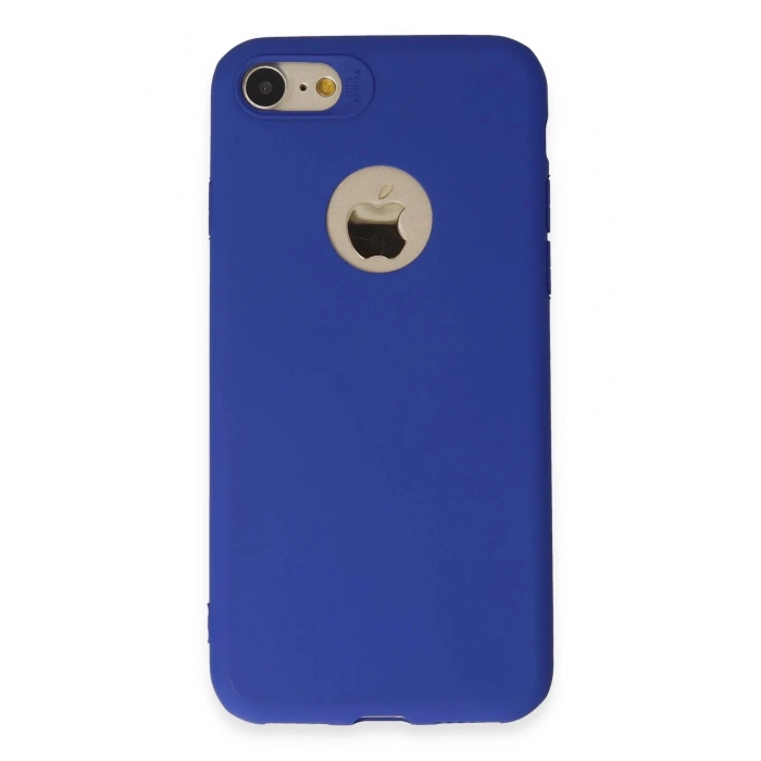 Newface iPhone 7 Kılıf First Silikon - Lacivert