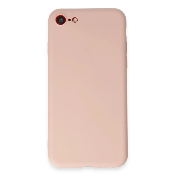 Newface iPhone 7 Kılıf First Silikon - Pudra