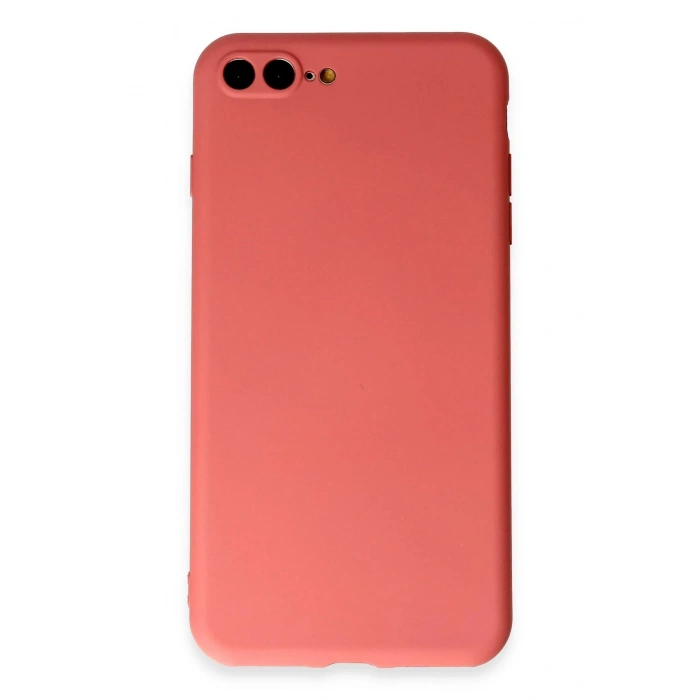 Newface iPhone 7 Plus Kılıf First Silikon - Kiremit