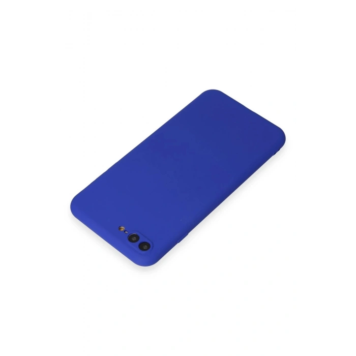 Newface iPhone 7 Plus Kılıf First Silikon - Koyu Mavi