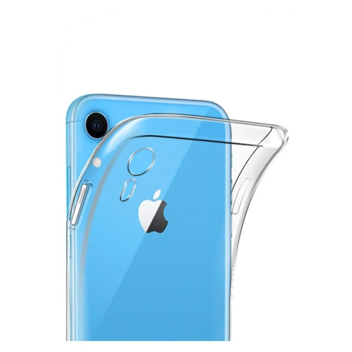 Newface iPhone XR Kılıf Lüx Şeffaf Silikon