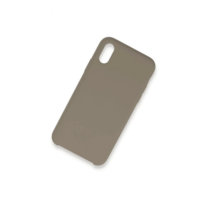 Newface iPhone XS Max Kılıf Lansman Legant Silikon - Bej