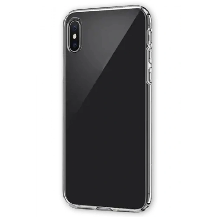 Newface iPhone XS Max Kılıf Lüx Şeffaf Silikon