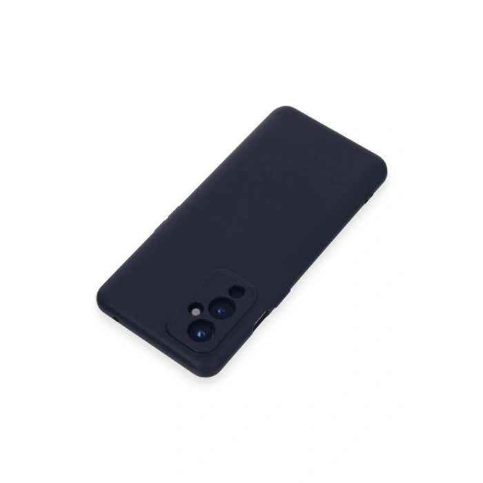 Newface One Plus 9 Kılıf Nano içi Kadife Silikon - Lacivert