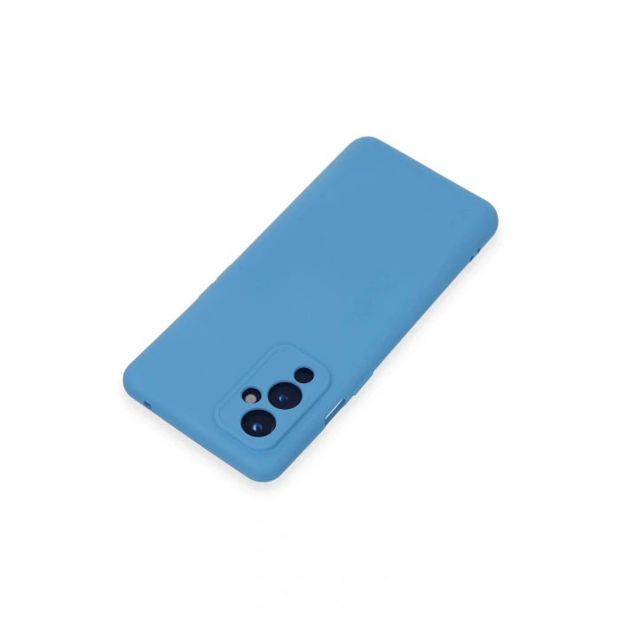 Newface One Plus 9 Kılıf Nano içi Kadife Silikon - Mavi