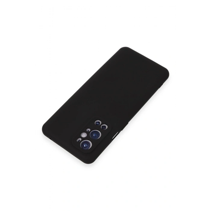 Newface One Plus 9 Pro Kılıf Nano içi Kadife Silikon - Siyah