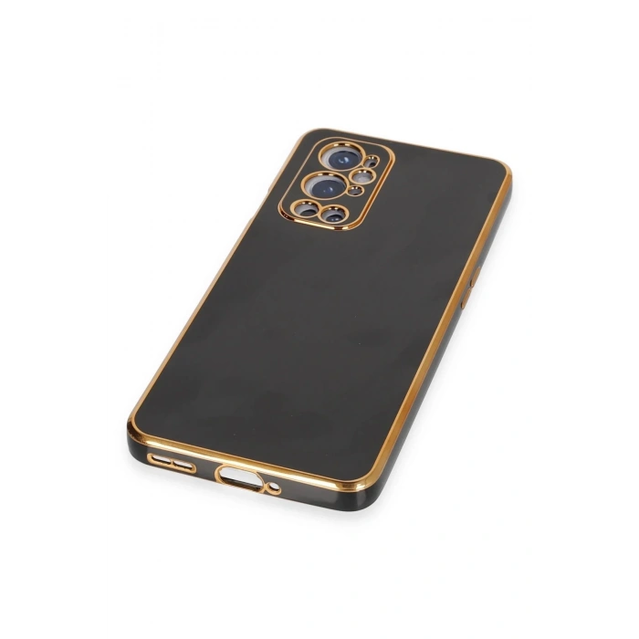 Newface One Plus 9 Pro Kılıf Volet Silikon - Siyah