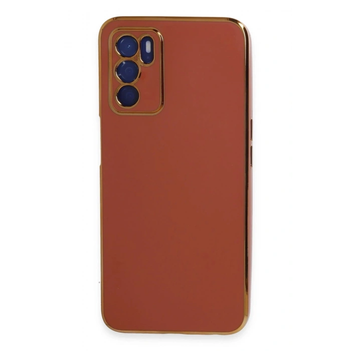 Newface Oppo A16 Kılıf Volet Silikon - Kırmızı