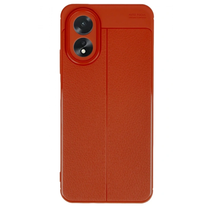 Newface Oppo A38 Kılıf Auto Focus Kapak - Kırmızı