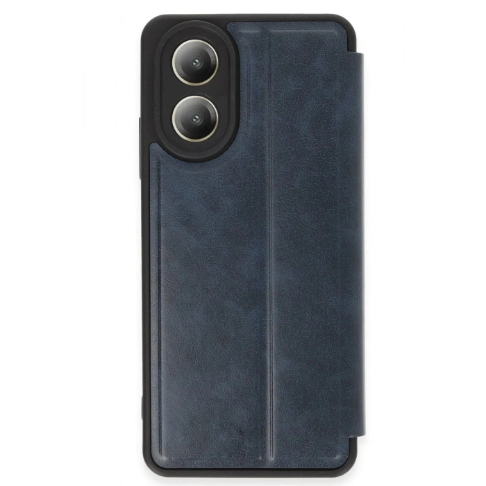 Newface Oppo A38 Kılıf Flip Cover - Lacivert