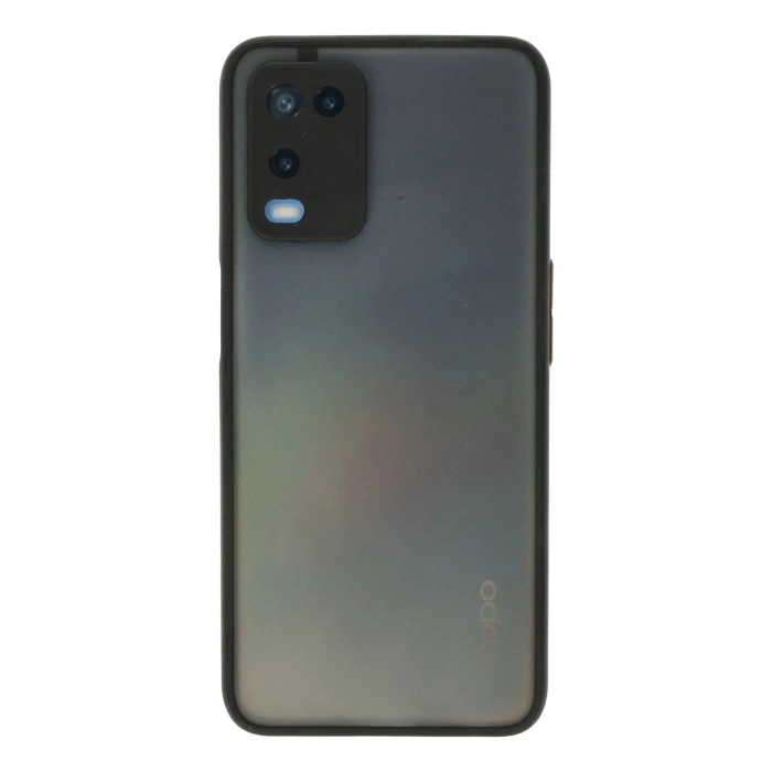 Newface Oppo A54 4G Kılıf Montreal Silikon Kapak - Siyah