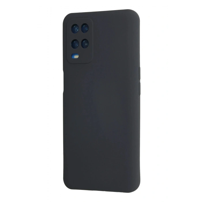 Newface Oppo A54 4G Kılıf Nano içi Kadife Silikon - Lacivert