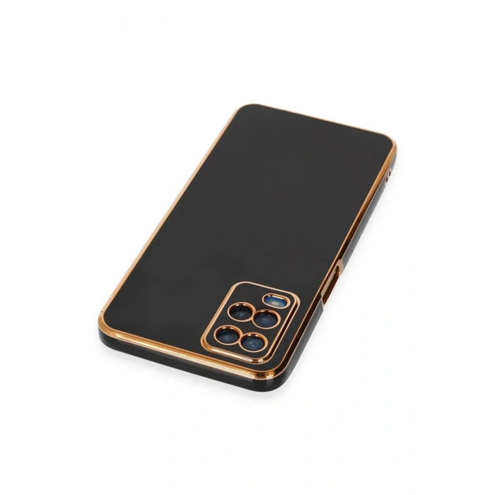 Newface Oppo A54 4G Kılıf Volet Silikon - Siyah