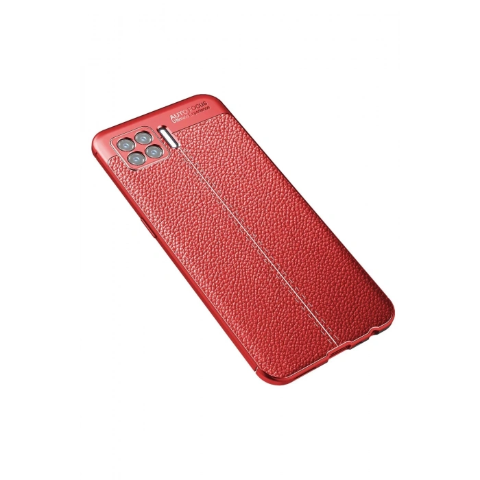 Newface Oppo A73 Kılıf Auto Focus Kapak - Kırmızı