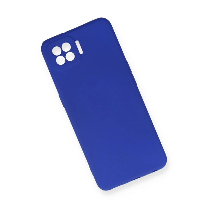 Newface Oppo A73 Kılıf First Silikon - Mavi
