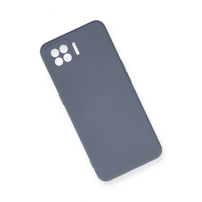 Newface Oppo A73 Kılıf Nano içi Kadife Silikon - Gri