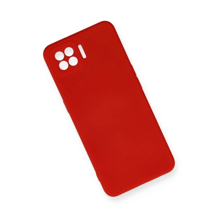 Newface Oppo A73 Kılıf Nano içi Kadife Silikon - Kırmızı