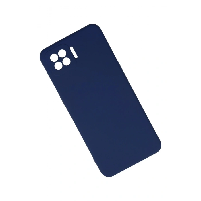 Newface Oppo A73 Kılıf Nano içi Kadife Silikon - Lacivert
