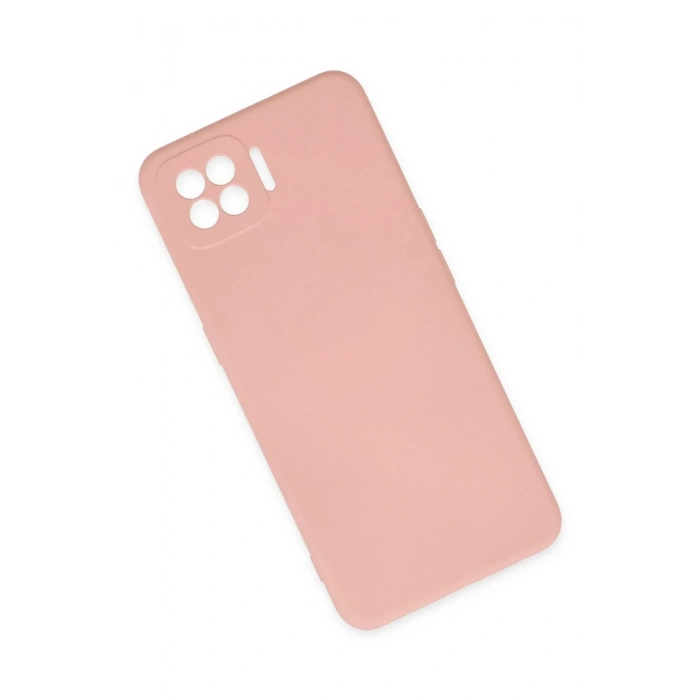 Newface Oppo A73 Kılıf Nano içi Kadife Silikon - Pudra