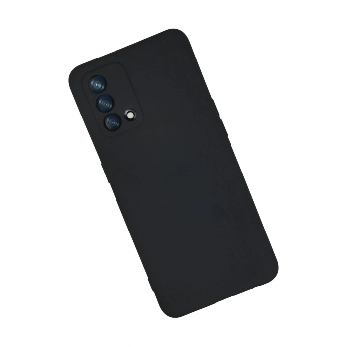 Newface Oppo A74 4G Kılıf Nano içi Kadife Silikon - Lacivert