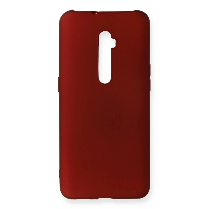 Newface Oppo Reno 10X Kılıf First Silikon - Bordo