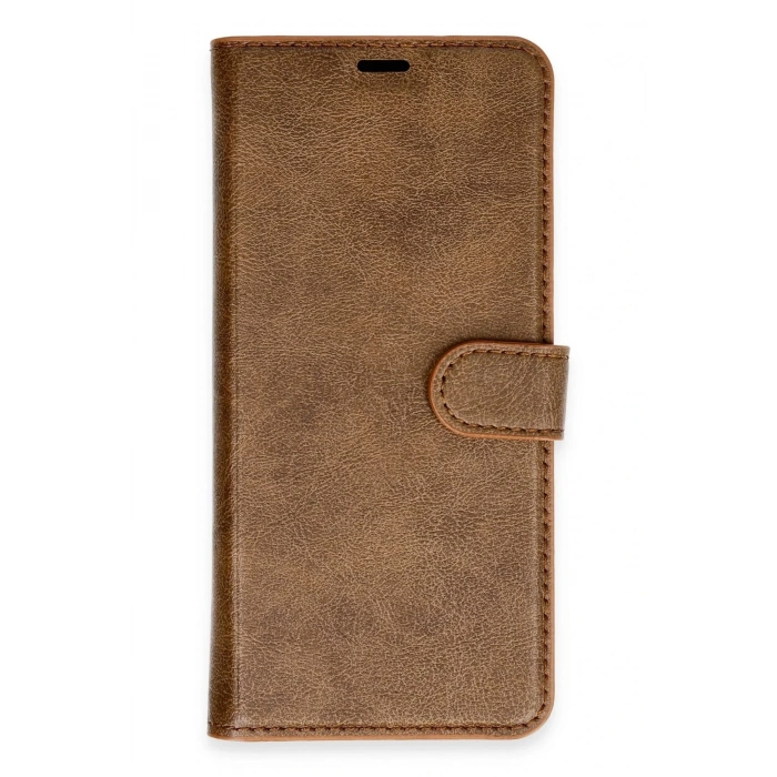 Newface Oppo Reno 11F Kılıf Trend S Plus Kapaklı Kılıf - Taba