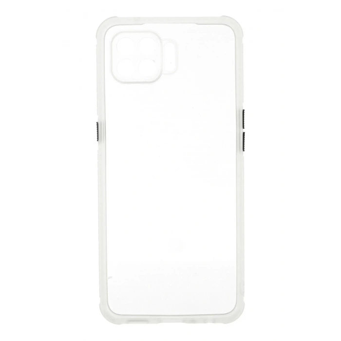 Newface Oppo Reno 4 Lite Kılıf Miami Şeffaf Silikon - Şeffaf