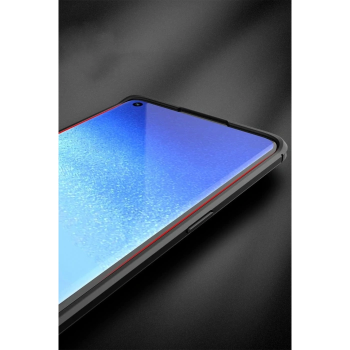 Newface Oppo Reno 5 Pro Kılıf Auto Focus Kapak - Siyah