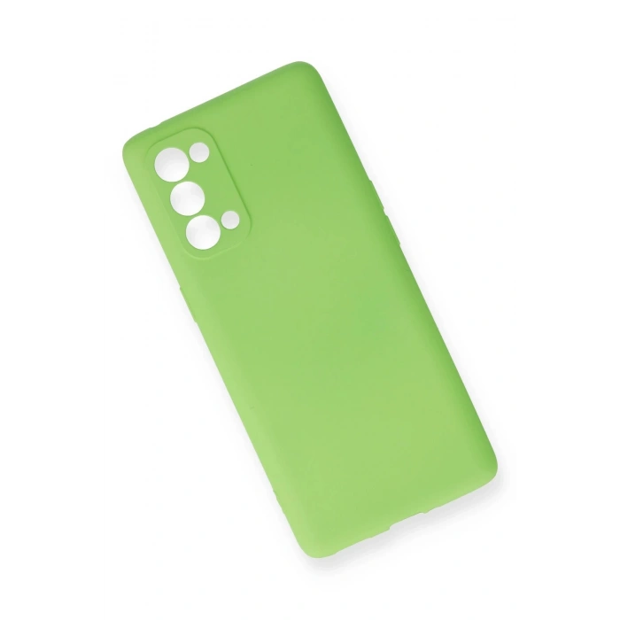 Newface Oppo Reno 5 Pro Kılıf First Silikon - Yeşil