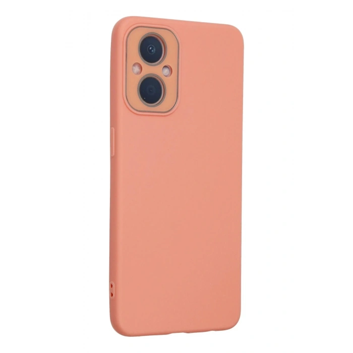Newface Oppo Reno 7 Lİte Kılıf Lansman Glass Kapak - Pembe