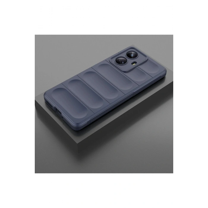 Newface Realme 10 Pro 5G Kılıf Optimum Silikon - Lacivert